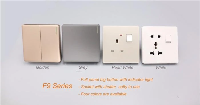 UK 3 Pin Wall Socket