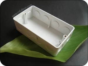 ПВХ переключатель Box Гладкая поверхность британский стандарт